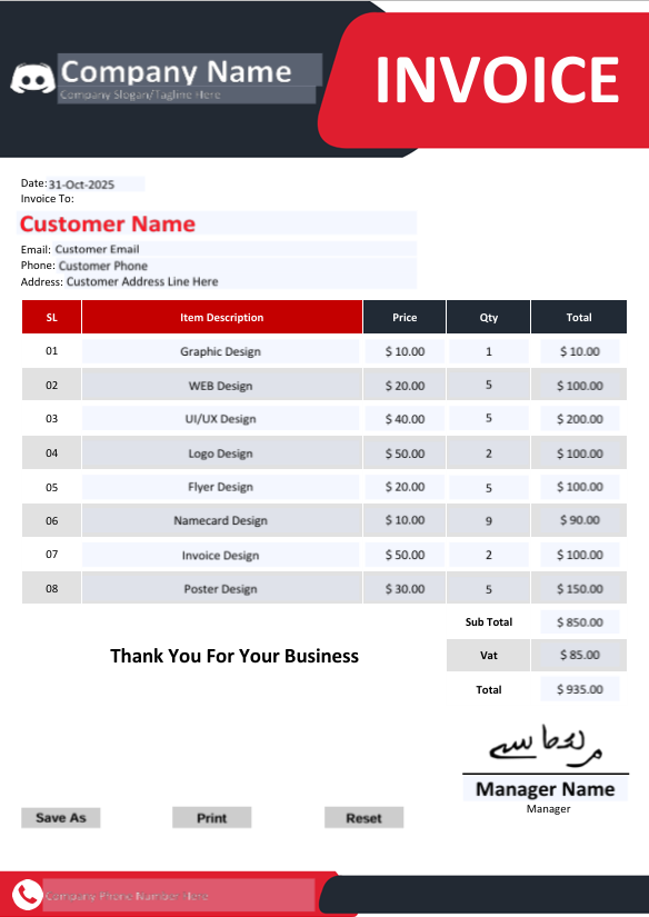 Fillable PDF Design 19 - Fully Editable & Instant Download - Image 2
