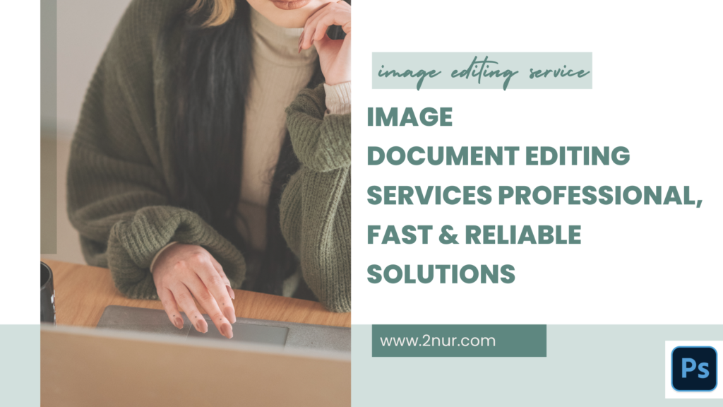 Professional image document editing services for scanned PDF files
