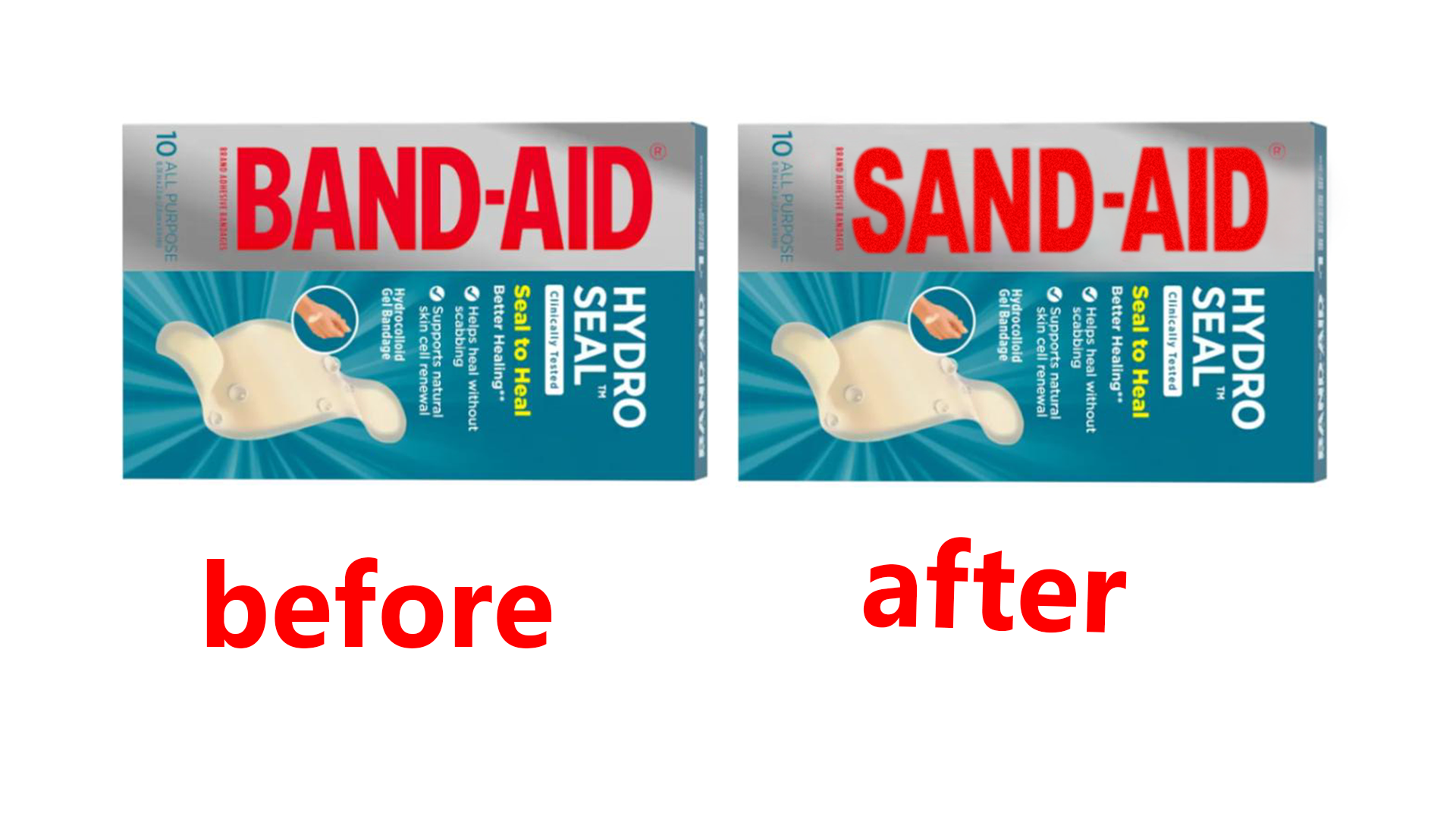 Professional Edit image text service example