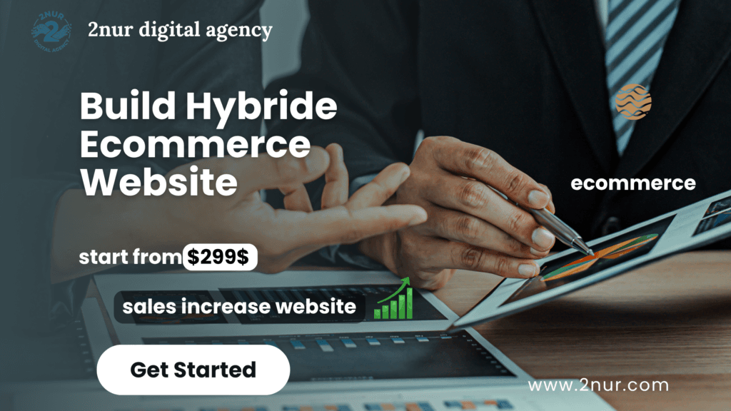 e commerce development process on laptop with online store dashboard