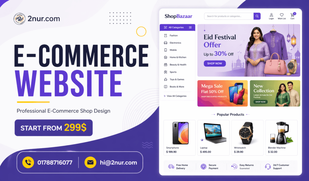 ecommerce website design companies
