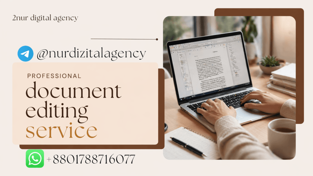 professional document editing service