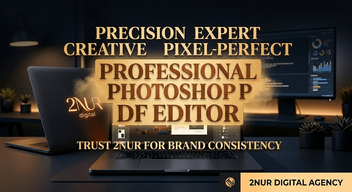 Professional Photoshop PDF Editor Services by 2nur Digital Agency