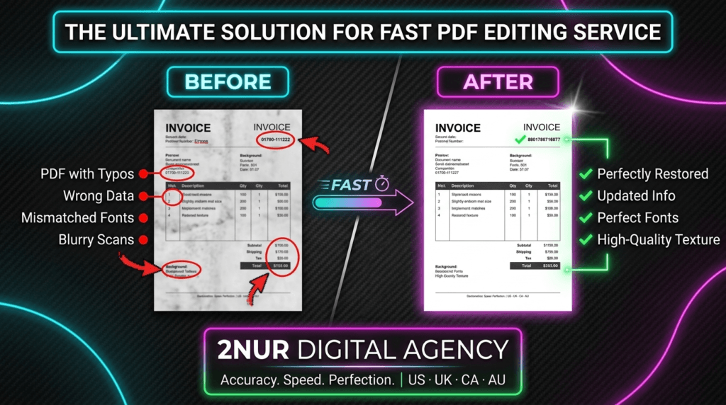 fast pdf editing service