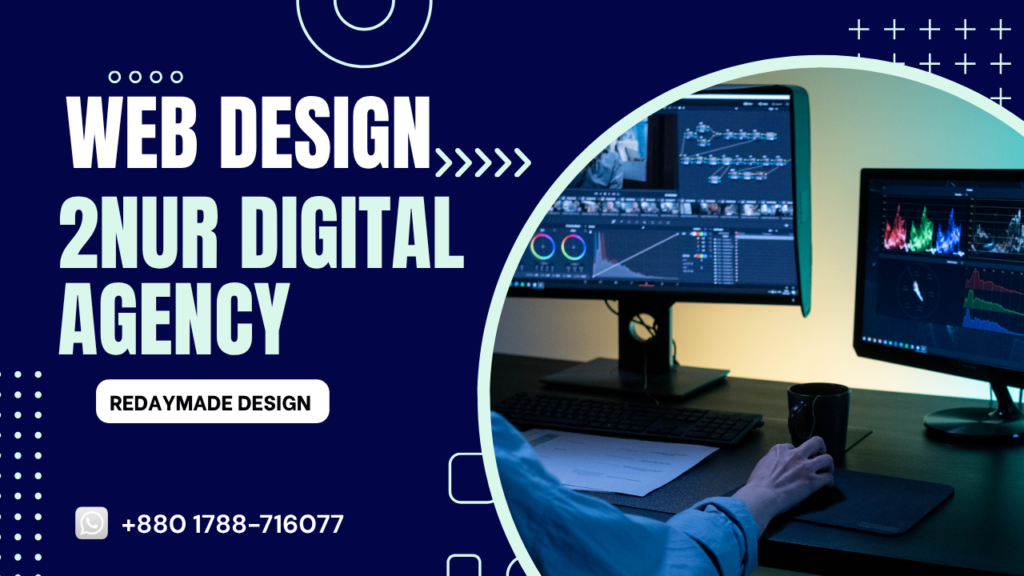 responsive web design on mobile and desktop devices