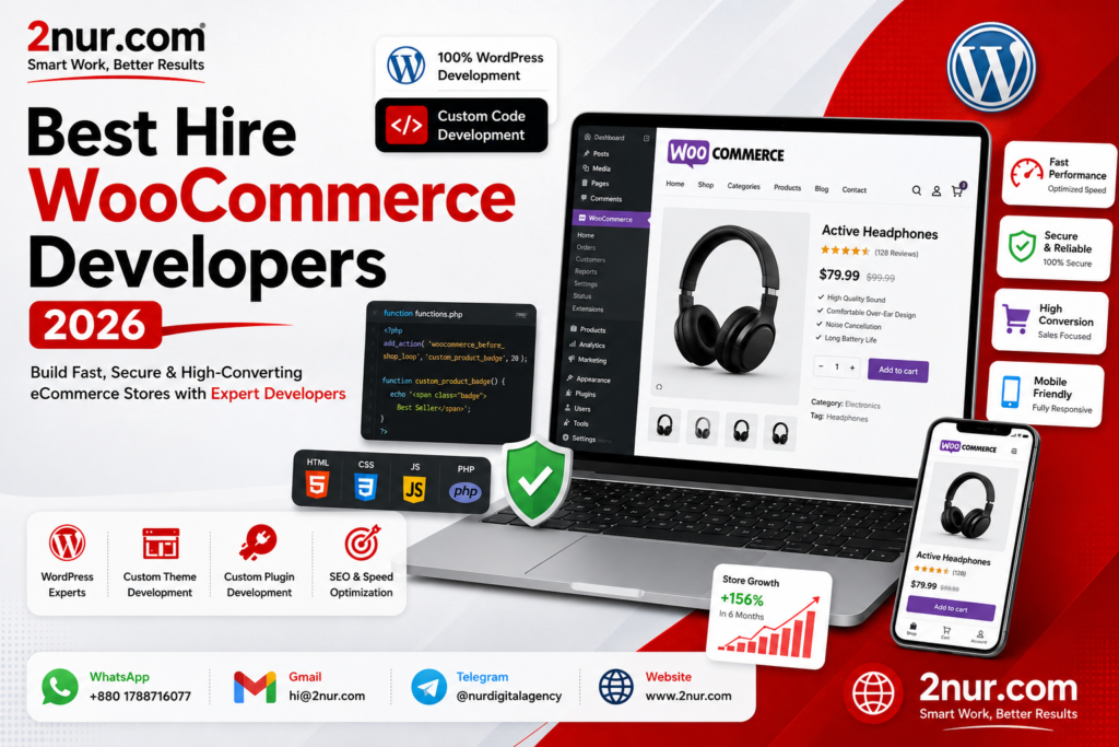 Hire WooCommerce Developer | Expert WooCommerce Development Services