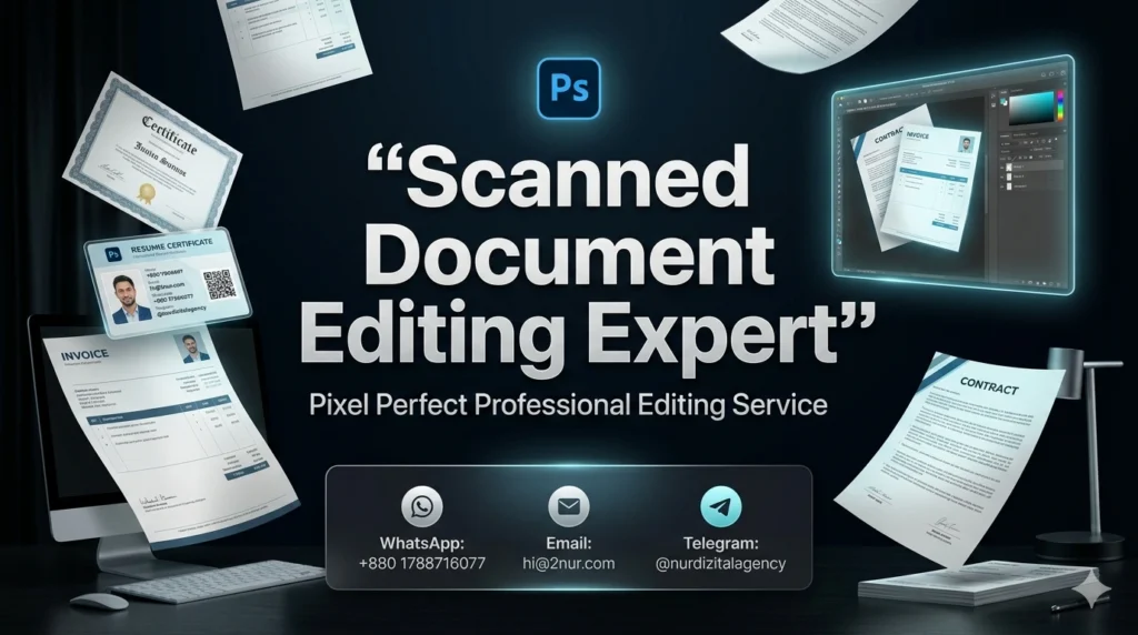 Scanned Document Editing Expert Services